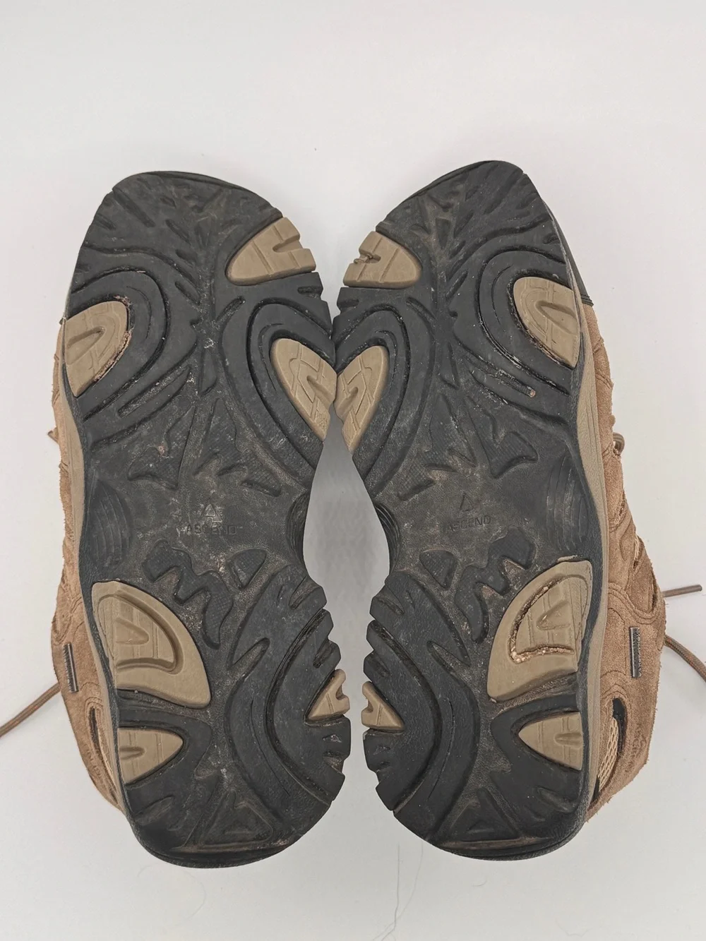 Ascend Lisco Low Waterproof Hiking Shoes Men’s 9.5 Tan Brown